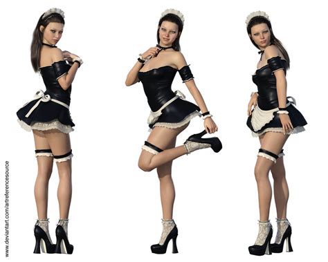 Free Stock Png Shannon Sexy French Maid By Artreferencesource On