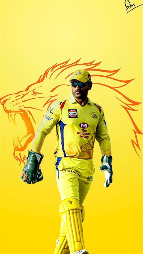 Chennai Super King Captain Chennai Super King Dhoni Captain Hd