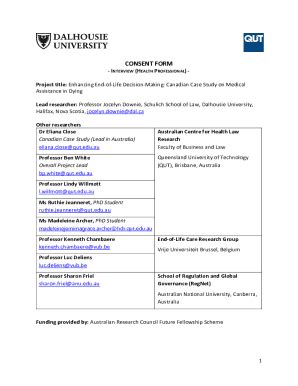 Fillable Online Research Qut Edu Research Qut Edu Au Voluntary Assisted