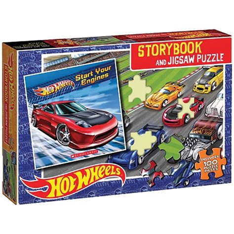 Hot Wheels Storybook Piece Jigsaw Puzzle Set Each Woolworths