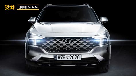 2021 Hyundai Santa Fe Refreshed Front Gets Accurately Rendered