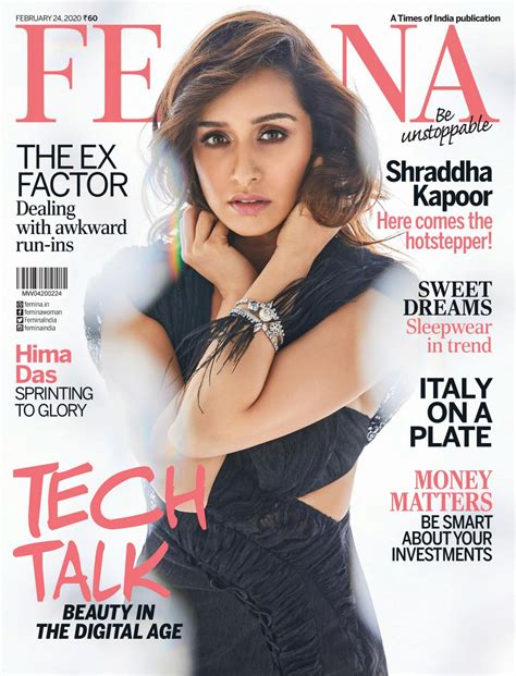 Shraddha Kapoor In Femina Magazine India February 2020 Hawtcelebs