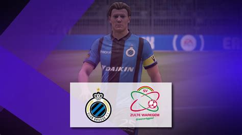 Fifa Proximus Epro League Club Brugge Sv Zulte Waregem