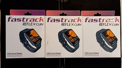 Fastrack Reflex Curv Smart Watch Unboxing And Pairing YouTube