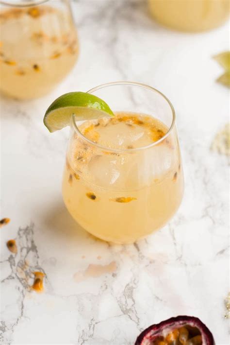 Passionfruit Mocktail Eat Love Eat Recipe Love Eat Elderflower