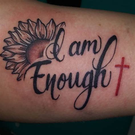 Amazing I Am Enough Tattoo Designs You Need To See Outsons Men