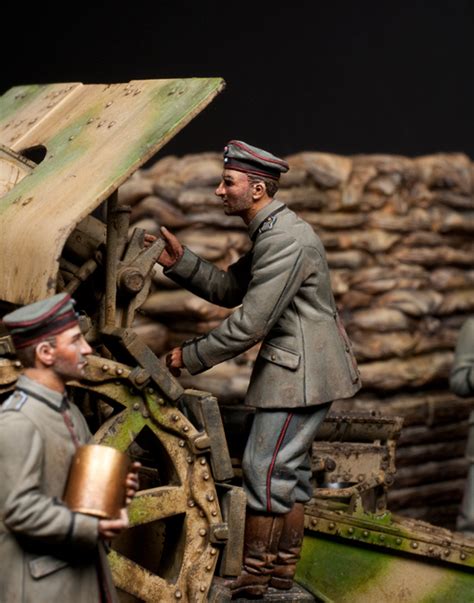 WWI German Artillery Crew - Gun Layer - The Model Cellar