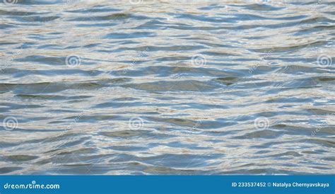 Blue River Water Surface With Ripples Stock Photo Image Of Macro