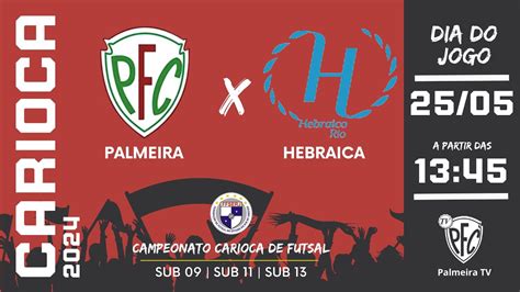 Palmeira X Hebraica Daniel Gol 1 YouTube