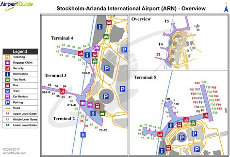 Arlanda terminal karta - Stockholm arlanda flygplats karta ...