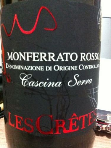 Les Cr Tes Cascina Serra Monferrato Rosso Vivino