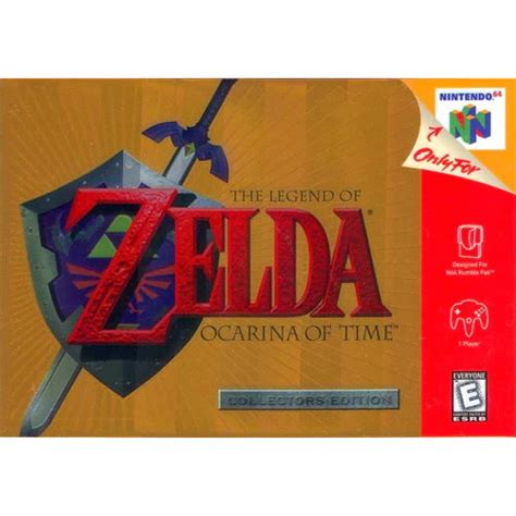 Buy N64 Legend Of Zelda Ocarina Of Time Gold Edition Here