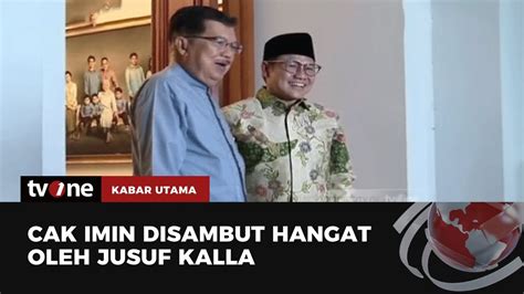 Cak Imin Silaturahmi Ke Jusuf Kalla Kabar Utama TvOne YouTube