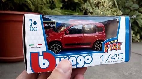 Fiat Panda Bburago 1 43 YouTube