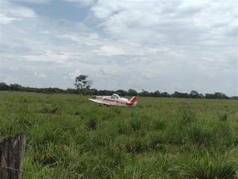 Avioneta Aterriza De Emergencia En Tlalixcoyan Veracruz