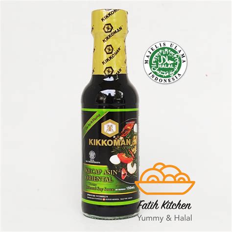 Jual Kikkoman Oriental Soy Sauce Halal Ml Light Sauce Di Seller