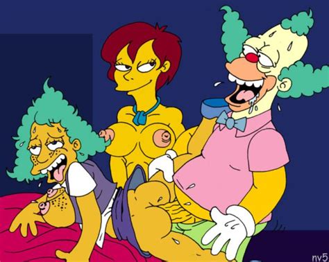 933977 Erin Krusty The Clown Sophie Krustofsky The Simpsons Nev Artist Nev Luscious Hentai