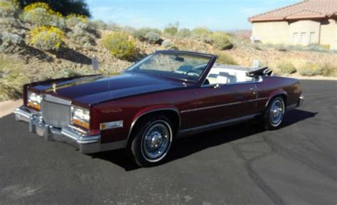 RARE! 1981 Cadillac Eldorado Convertible (Only 18 made!) for sale