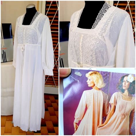 Nouvelle lingerie de luxe Peignoir vintage Italie années Etsy Canada