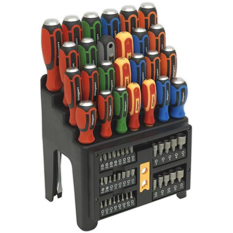 6pc Hammer Thru Screwdriver Set S0535 Sealey