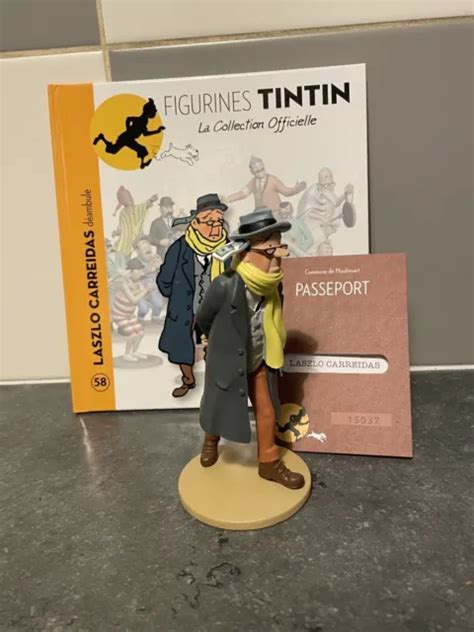 Figurine Tintin La Collection Officielle Laszlo Carreidas N