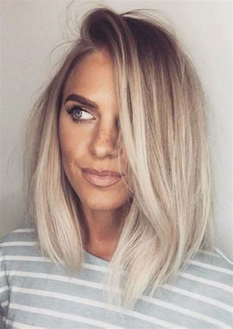 Hair To Do In Aschblond Haarfarbe Schulterlange Haare Blond