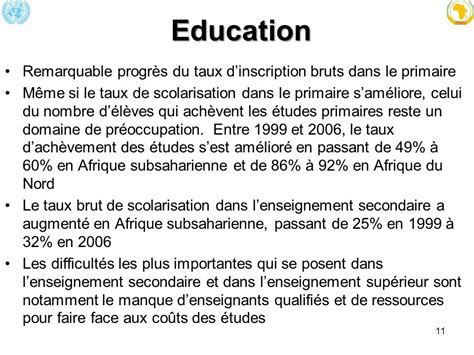 Apercu Des Conditions Économiques Et Sociales En Afrique En 2008 Par La