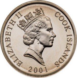 Cook Islands Silver Dollar Elizabeth Ii Commonwealth Games Km