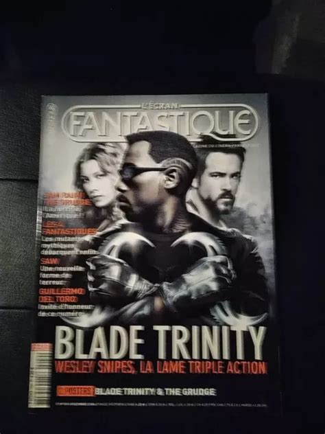 Magazine L Ecran Fantastique N Blade Trinity Posters