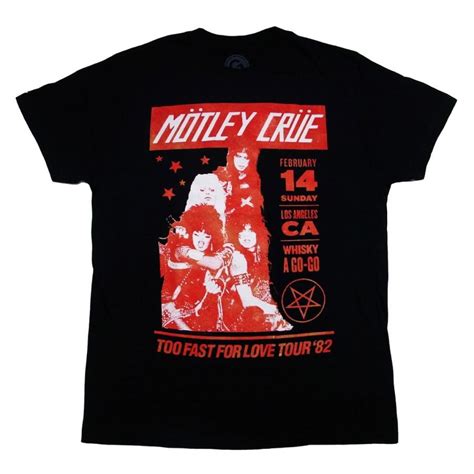 MOTLEY CRUE VINTAGE WHISKY A GO GO モトリークルー オフィシャル バンドTシャツ ロックTシャツ