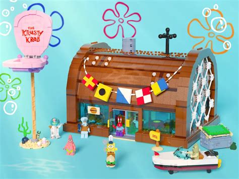 LEGO IDEAS Blog 10K Club Interview THE KRUSTY KRAB SPONGEBOB