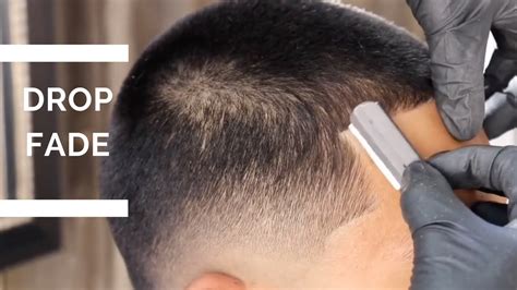 Mid Drop Fade Haircut Barber Tutorial Youtube