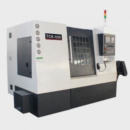 TCK50 Slant Bed Horizontal CNC Lathe Turning And Milling Center With Y