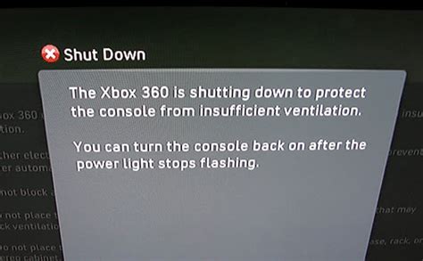 New Xbox 360 Warns You When Its Too Hot Shuts Down