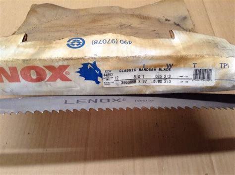 Lenox Classic Band Saw Blade 12ft 1 Wide Ebay