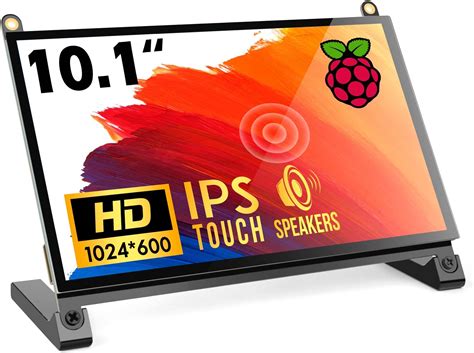 Roadom Pantalla Raspberry Pi Monitor De Pantalla T Ctil Ips Fhd