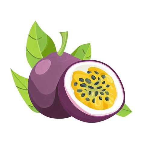 Passionfruit Icon Illustration Fruit Iconpack Icon Archive