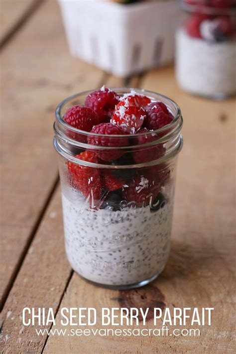 Recipe Berry Chia Seed Yogurt Parfait See Vanessa Craft Yogurt