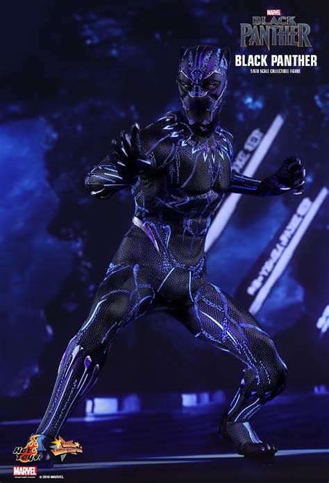 Black Panther Hot Toys Collectible Figure Is So Hot It Glows