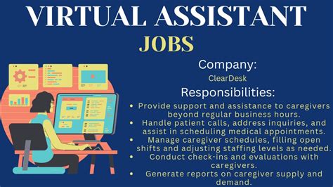 Virtual Assistant Scheduler Remote Wibblex Jobs