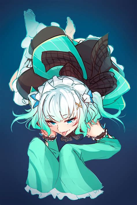 Mint Fantome Indie Virtual Youtuber Drawn By Ricegnat Danbooru