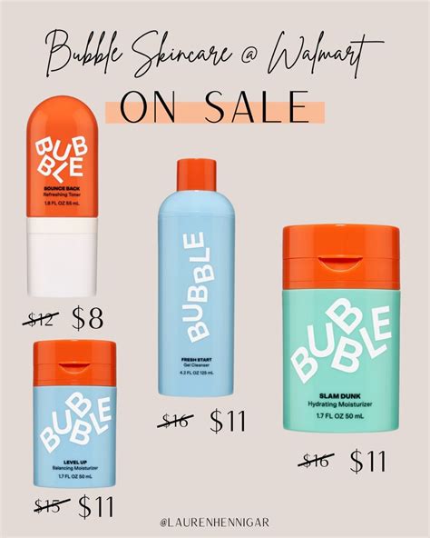 Bubble Skincare Sale At Walmart