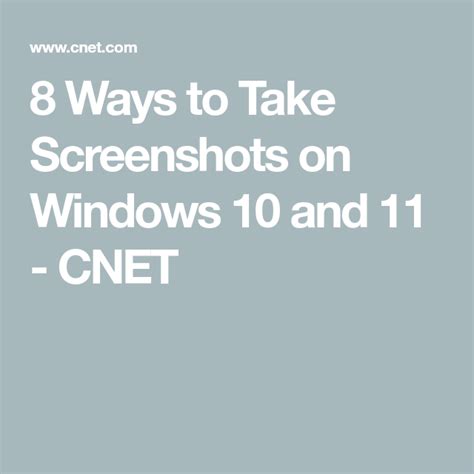 Easy Ways To Take Screenshots In Windows And