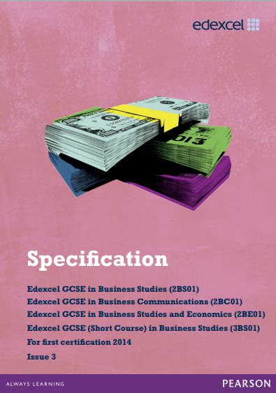 Pearson Edexcel Past Papers Business Studies - pastpaperit