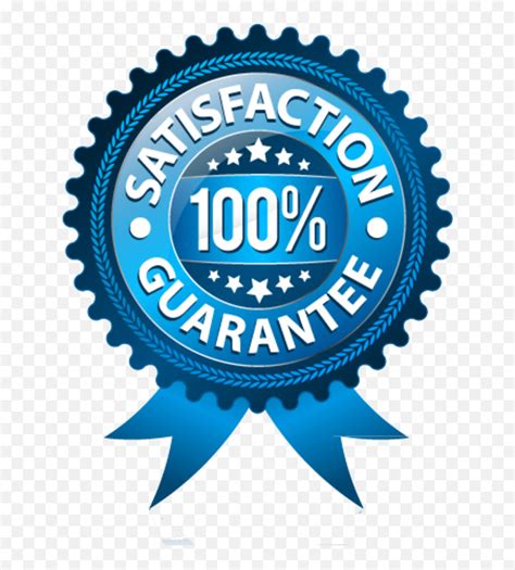 Png Transparent Guarantee Transparent Satisfaction Guarantee Png