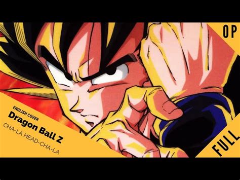 「english Dub」dragon Ball Z Op 1 Cha La Head Cha La【sam Luff】 Studio