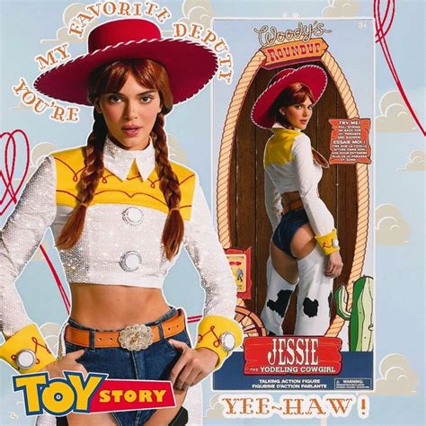 Kendall Jenner Halloween 2022 Jessie The Cowgirl Toy Story Jessie