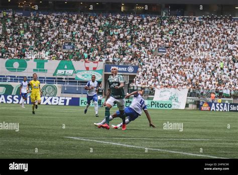 SÃO PAULO SP 19 02 2022 PALMEIRAS X SANTO ANDRÉ Match between