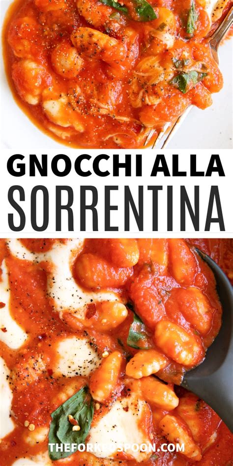 Gnocchi Alla Sorrentina The Forked Spoon