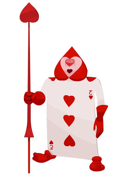 Printable Queen Of Hearts Card